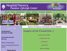 Tablet Screenshot of greenselectperennials.com